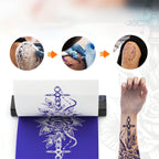 Noventrixa Tattoo Printer with tattoo transfer paper