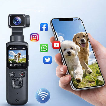 Noventrixa Vlogging Camera gimbal camera overview