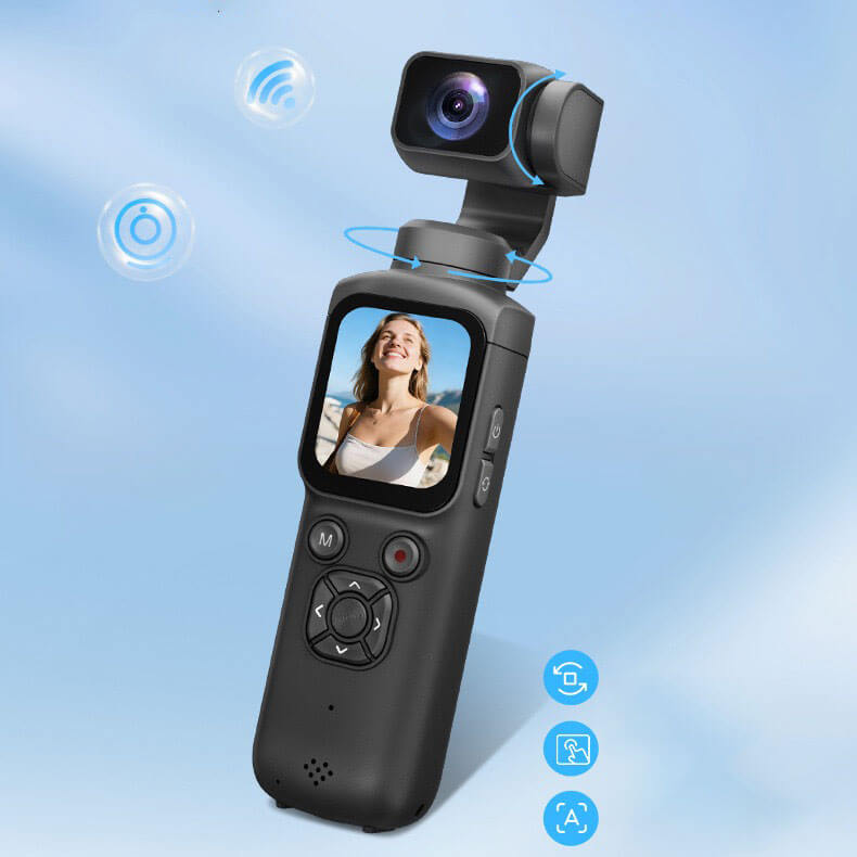 Noventrixa Vlogging Camera overview graphic