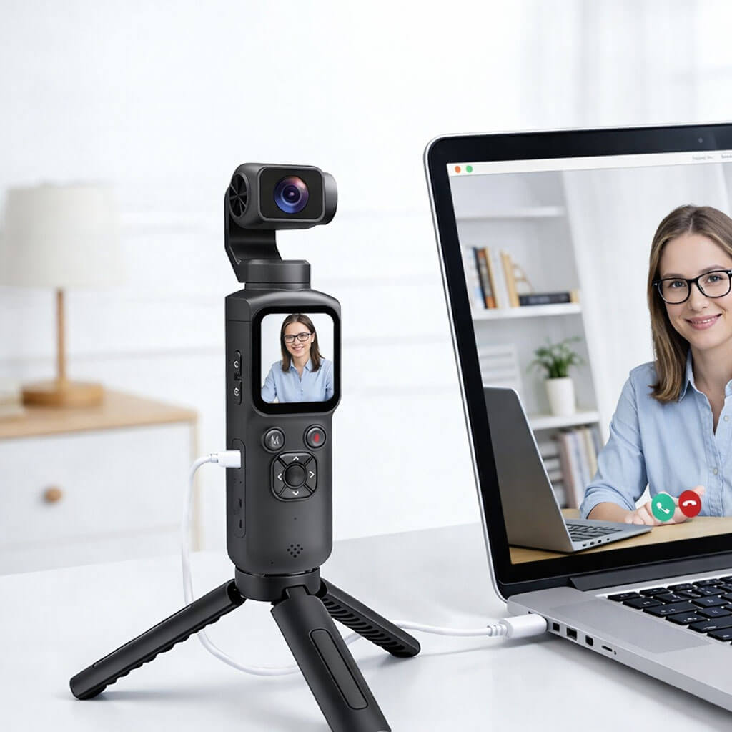 Noventrixa Vlogging Camera Wi-Fi control and instant sharing