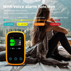 OxyyShield Carbon Monoxide Detector angled view
