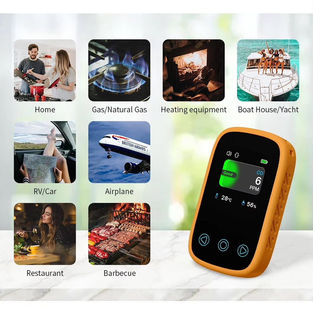 OxyyShield Carbon Monoxide Detector key features
