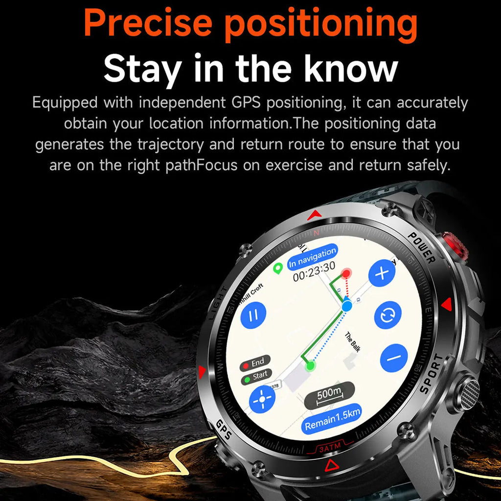 Pexoriax GPS Smartwatch feature close up