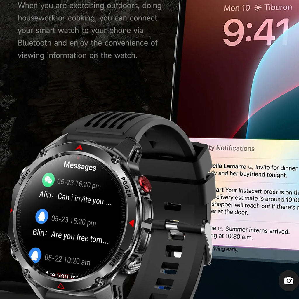 Pexoriax GPS Smartwatch feature highlights