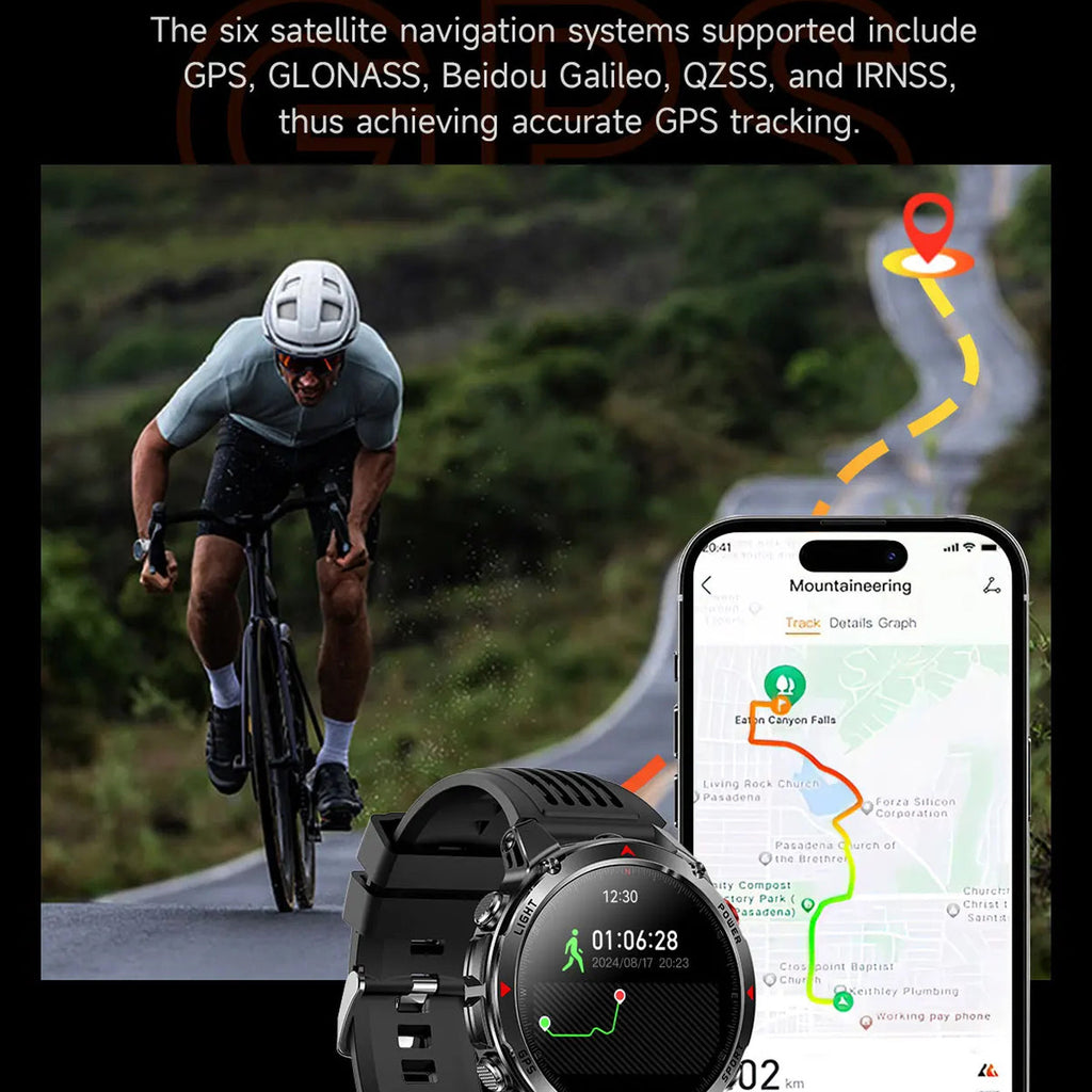 Pexoriax GPS Smartwatch product angle