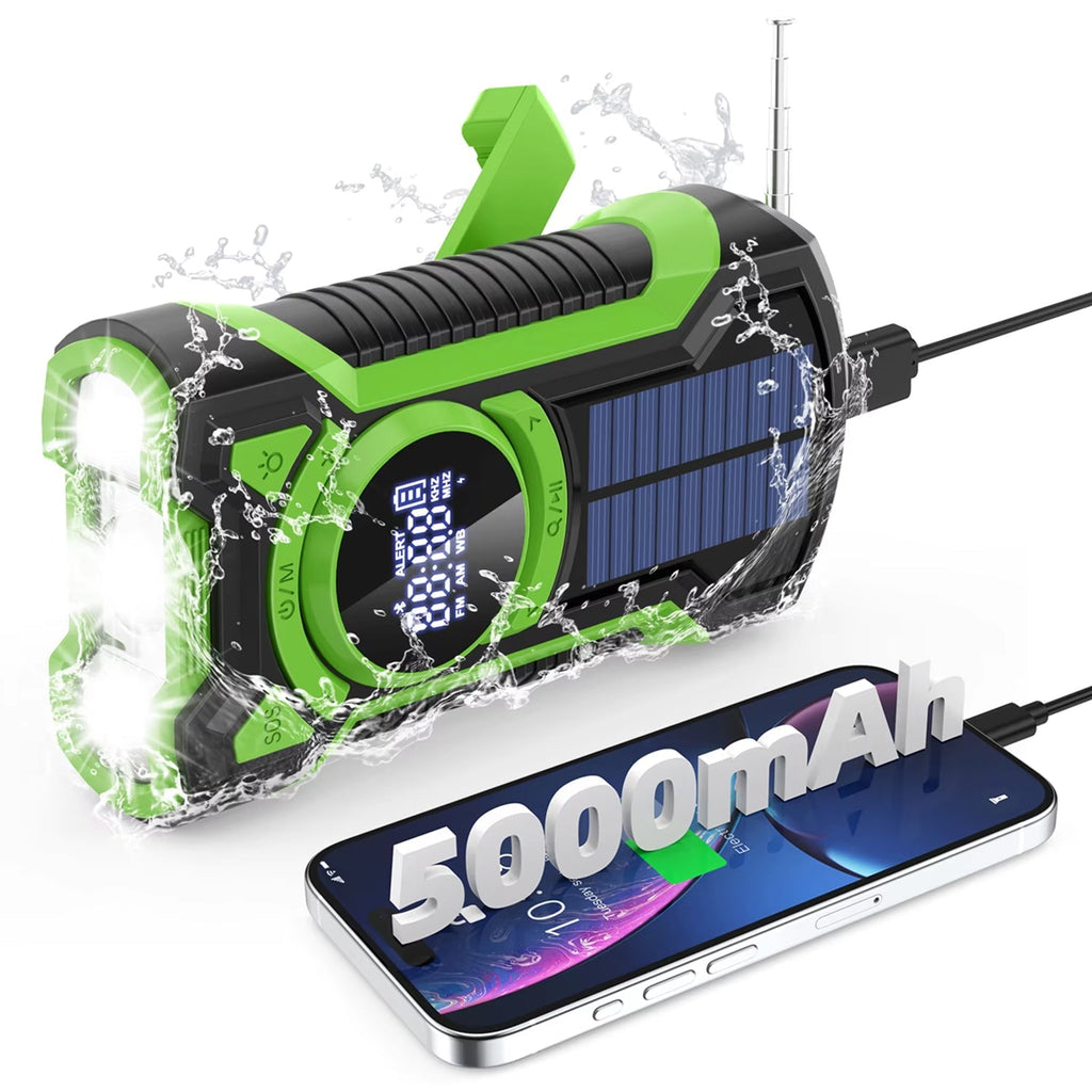 PotaRada Emergency Radio function view