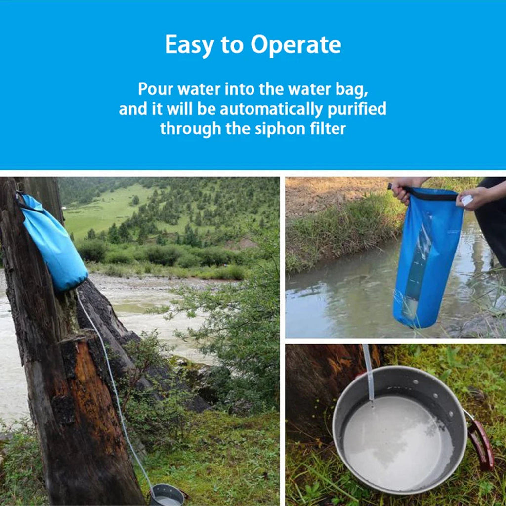 PureDropy Gravity Water Filter hanging strap