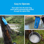 PureDropy Gravity Water Filter hanging strap