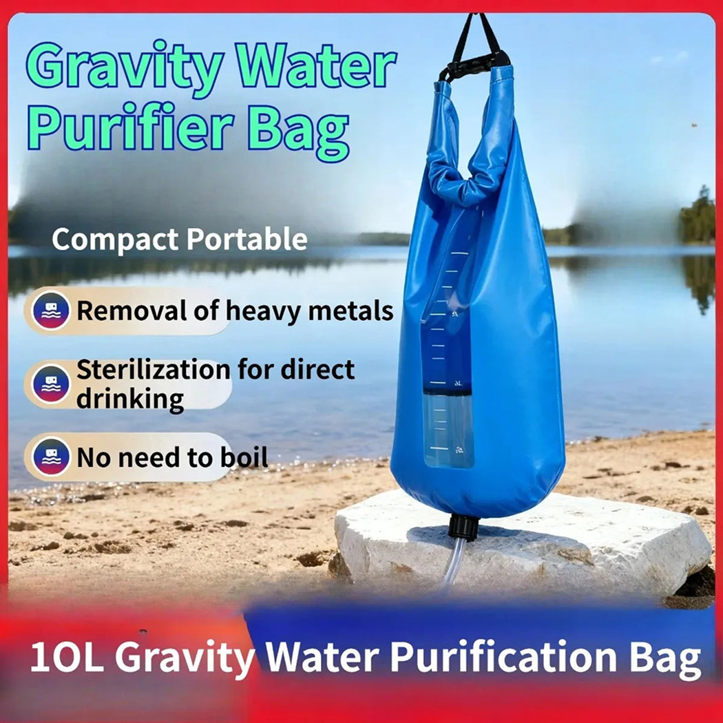 PureDropy Gravity Water Filter TPU bag detail