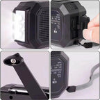 RadnixSkio Emergency Radio angled view