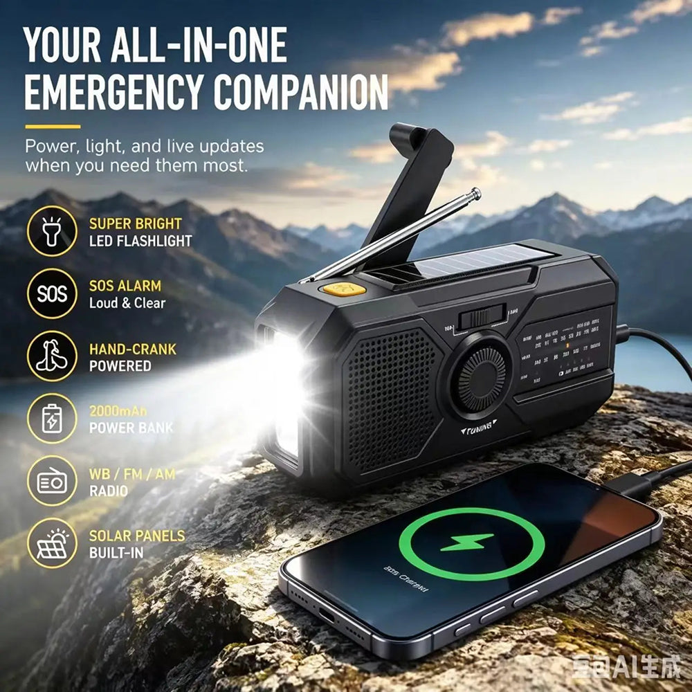 RadnixSkio Emergency Radio product overview