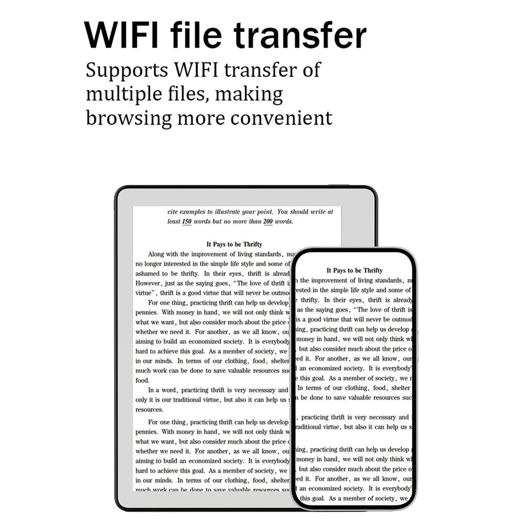 Readerox Ebook Reader design view