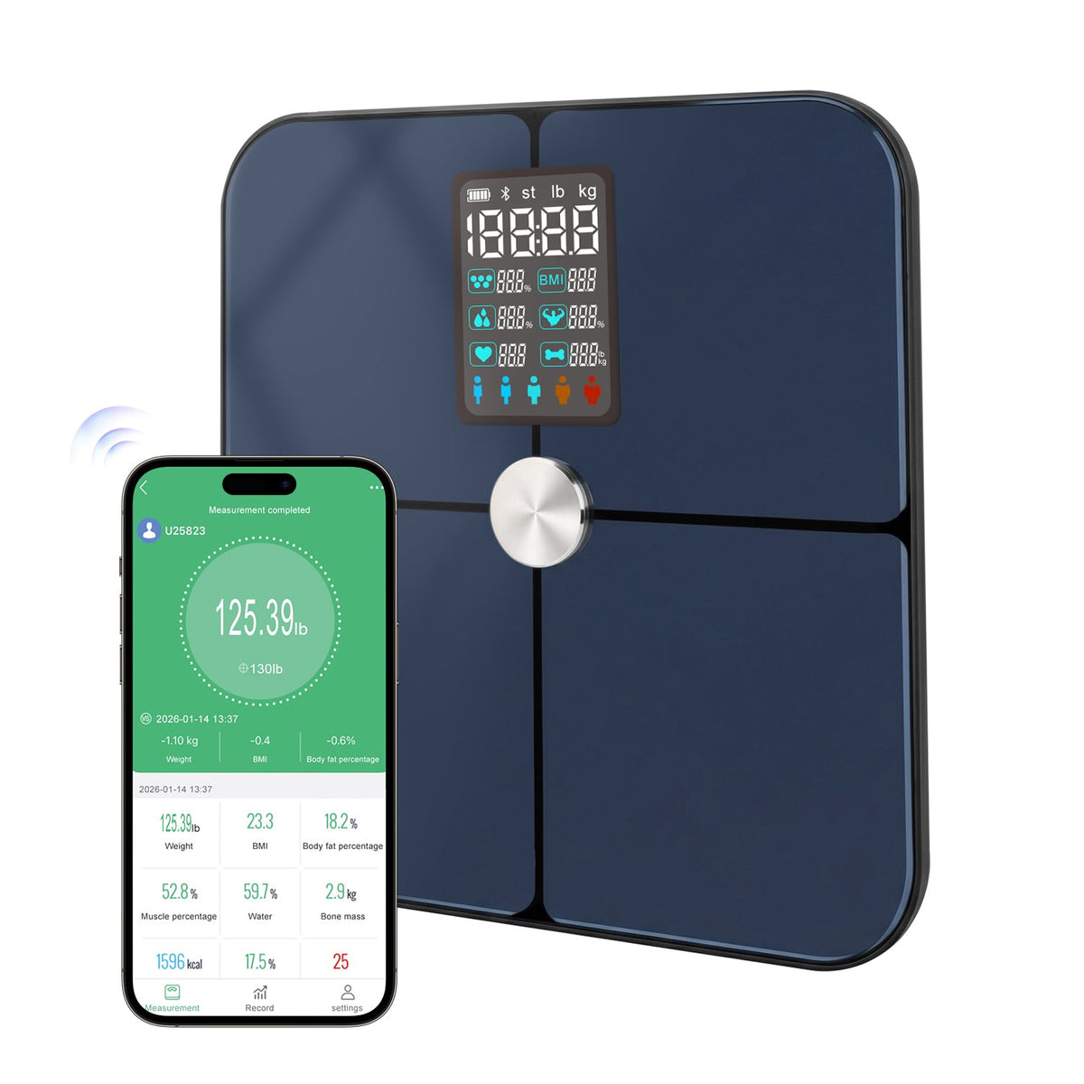Revora Body Fat Scale main product view
