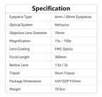 Sonora Astronomical Telescope product details