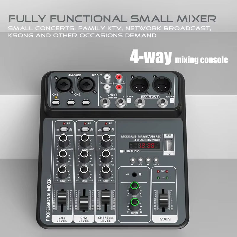SoundVexe Audio Mixer alternate angle