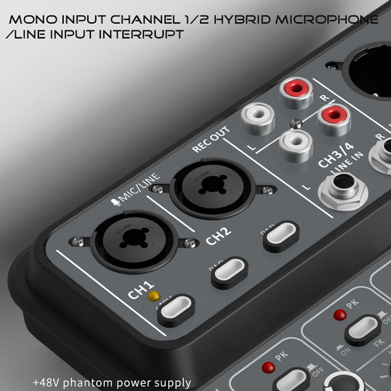 SoundVexe Audio Mixer detail shot