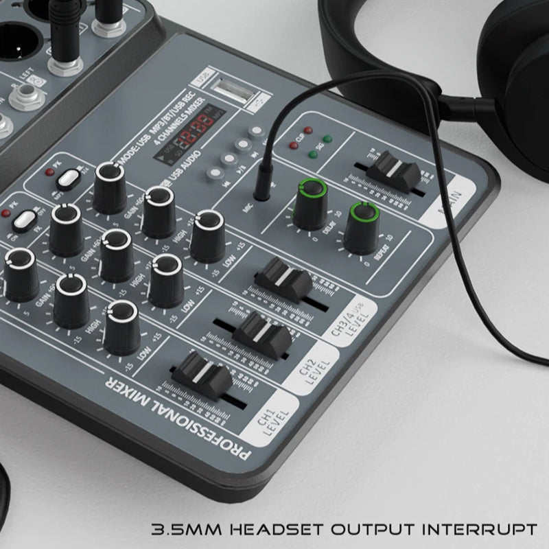 SoundVexe Audio Mixer display view