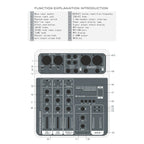 SoundVexe Audio Mixer key details