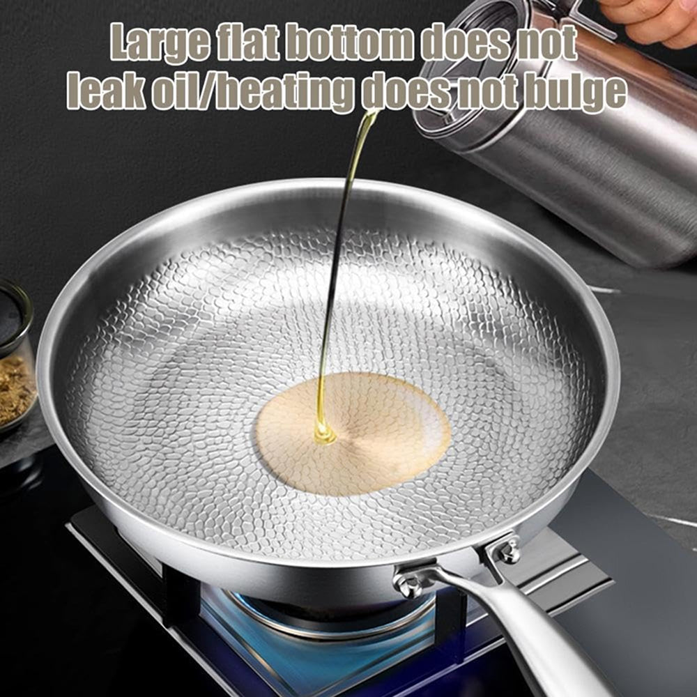 TipiVaxi Frying Pan cool-touch handle