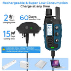 TrainyPaw Dog Training Collar IP67 waterproof receiver