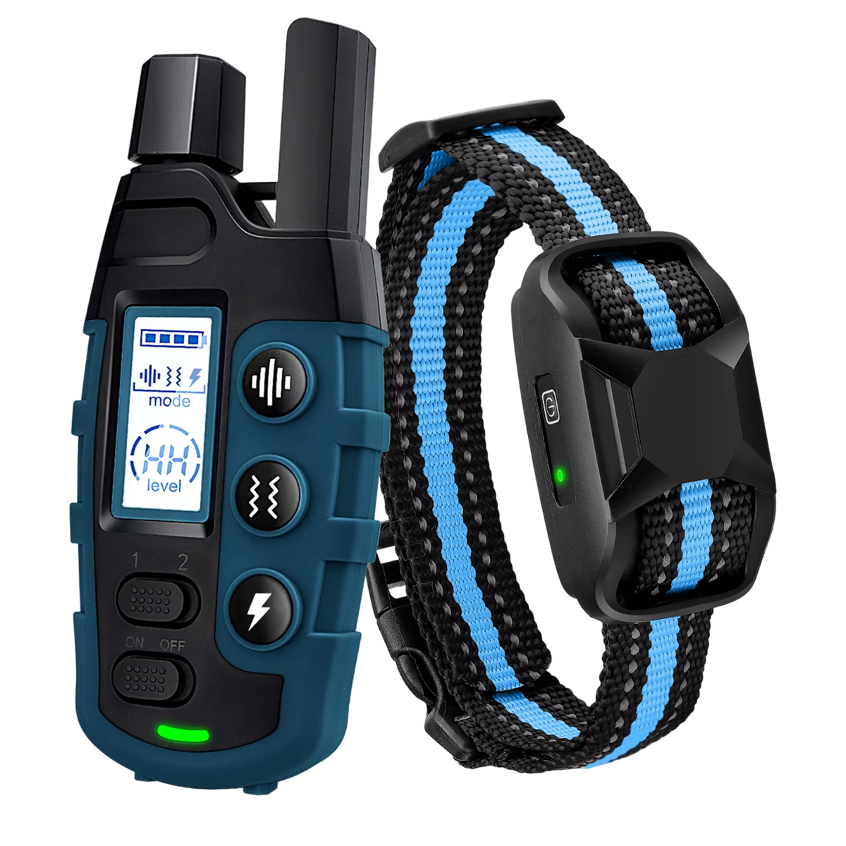 TrainyPaw Dog Training Collar with remote and collar receiver