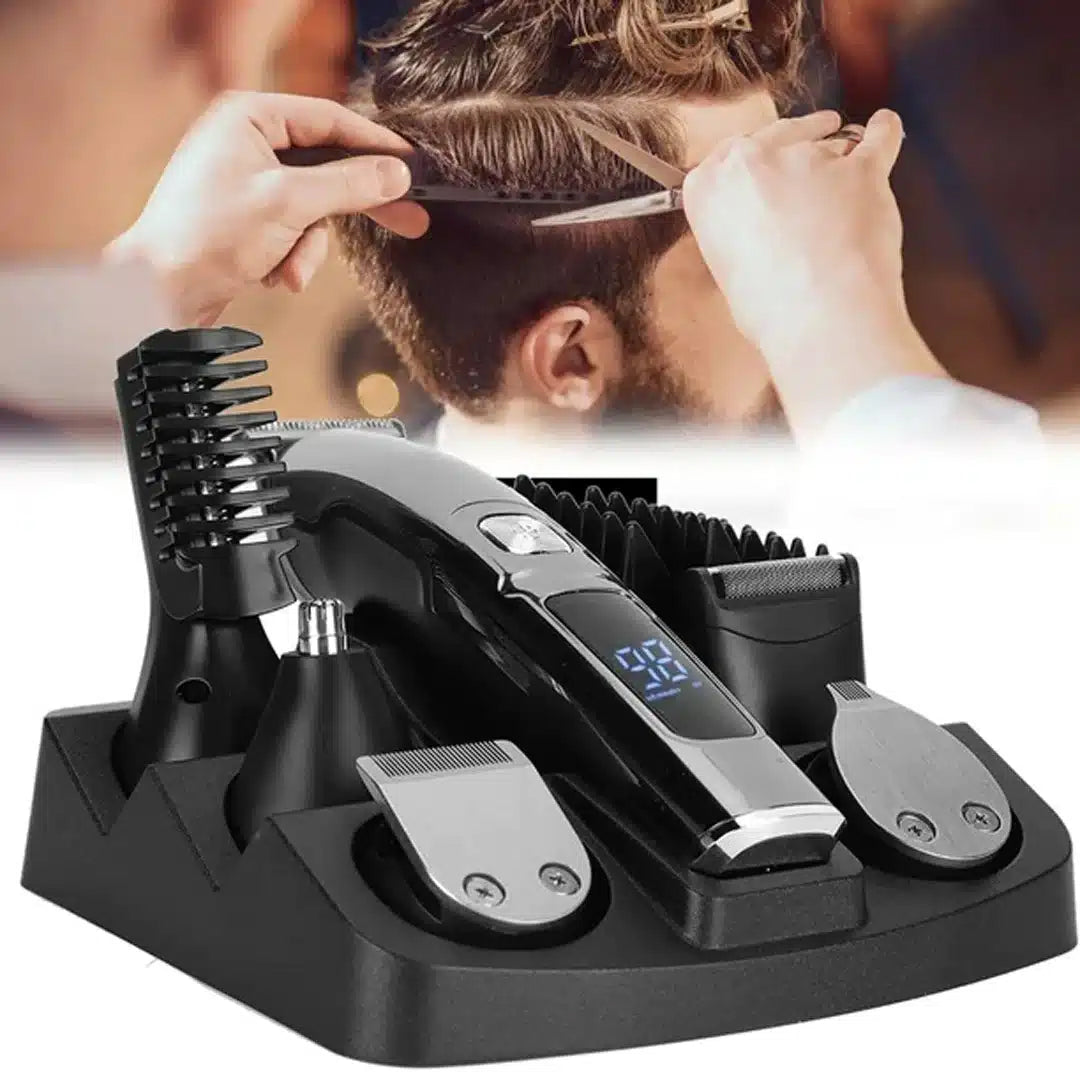 TrimZen Beard Trimmers being rinsed under water, waterproof design