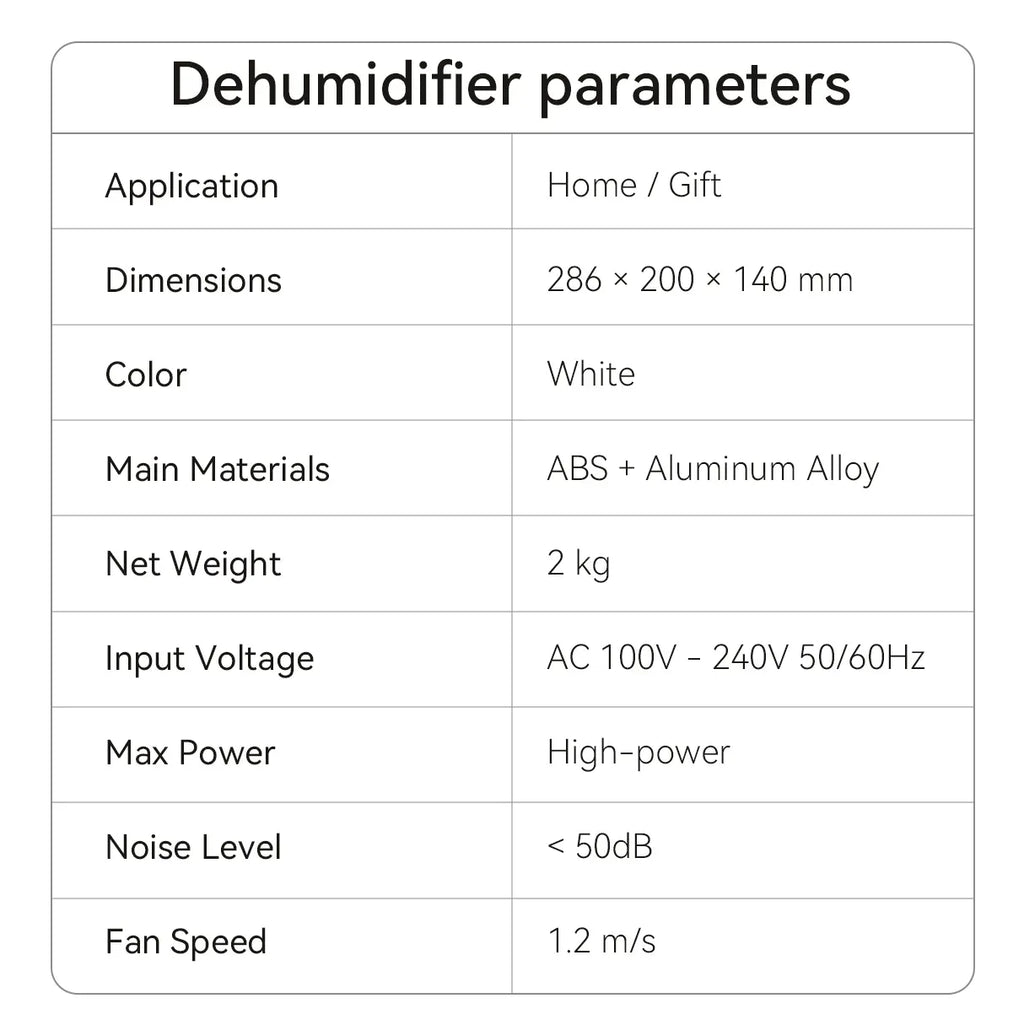 Virelta Dehumidifier D2 view 15