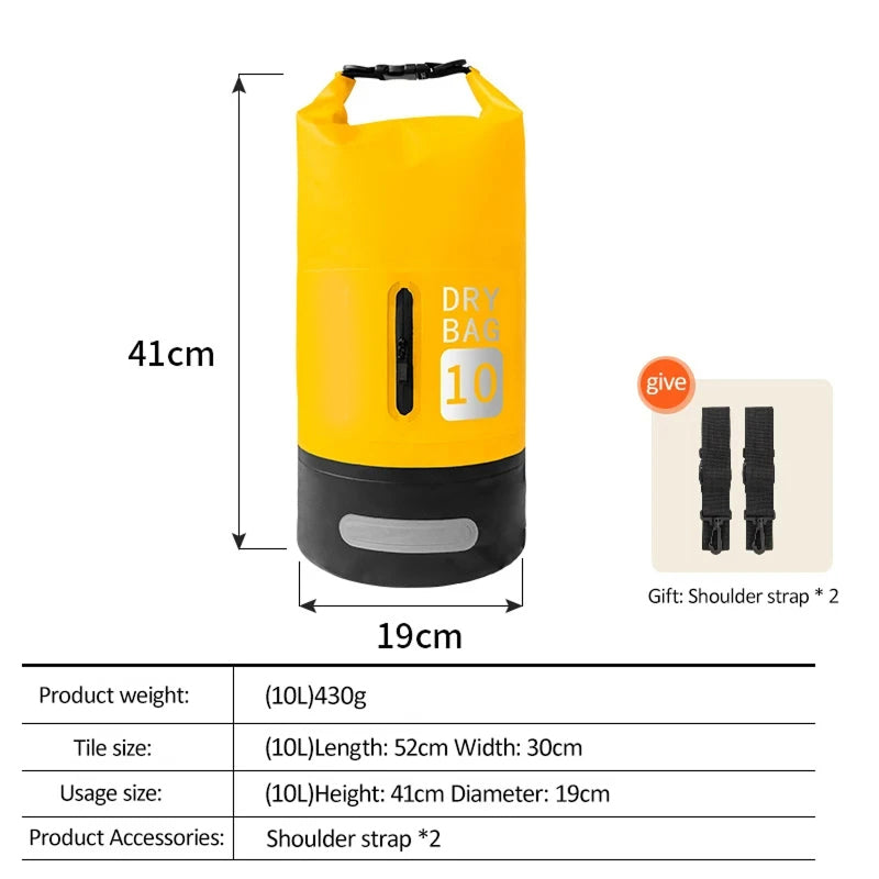 WaveeBack Dry Bag lifestyle view